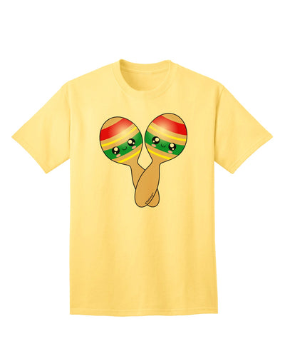 Stylish Maracas-themed Adult T-Shirt by TooLoud-Mens T-shirts-TooLoud-Yellow-Small-Davson Sales
