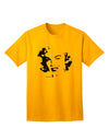 Stylish Marilyn Monroe Cutout Design Adult T-Shirt by TooLoud for Fashion Enthusiasts-Mens T-shirts-TooLoud-Gold-Small-Davson Sales