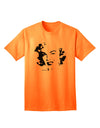 Stylish Marilyn Monroe Cutout Design Adult T-Shirt by TooLoud for Fashion Enthusiasts-Mens T-shirts-TooLoud-Neon-Orange-Small-Davson Sales