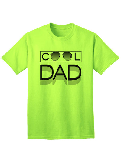 Stylish Men's T-Shirt for Fashionable Fathers-Mens T-shirts-TooLoud-Neon-Green-Small-Davson Sales