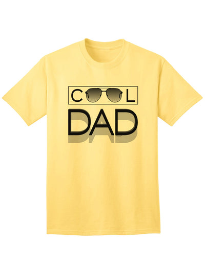 Stylish Men's T-Shirt for Fashionable Fathers-Mens T-shirts-TooLoud-Yellow-Small-Davson Sales