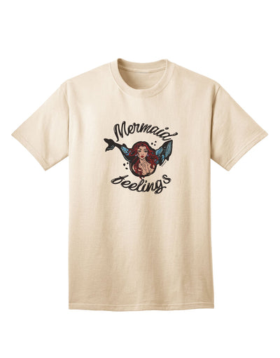 Stylish Mermaid Feelings Adult T-Shirt by TooLoud-Mens T-shirts-TooLoud-Natural-Small-Davson Sales