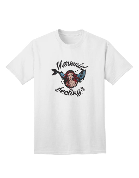 Stylish Mermaid Feelings Adult T-Shirt by TooLoud-Mens T-shirts-TooLoud-White-Small-Davson Sales