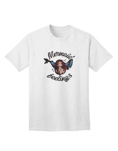 Stylish Mermaid Feelings Adult T-Shirt by TooLoud-Mens T-shirts-TooLoud-White-Small-Davson Sales