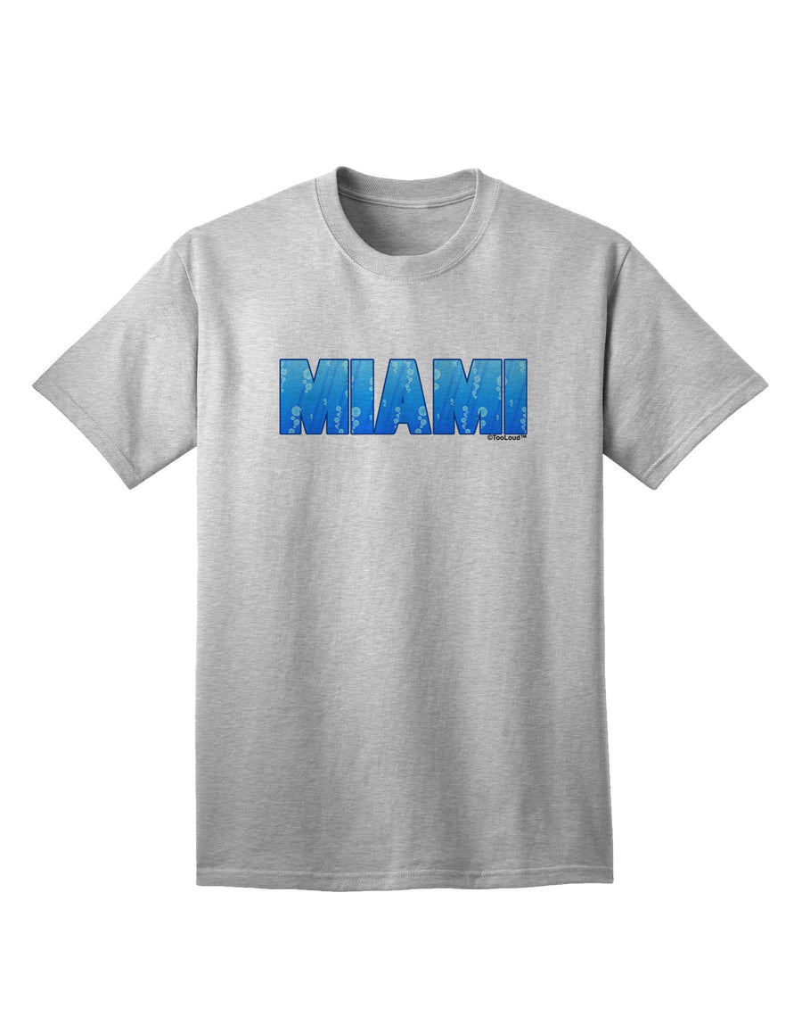 Stylish Miami Ocean Bubbles Adult T-Shirt Offered by TooLoud-Mens T-shirts-TooLoud-White-Small-Davson Sales