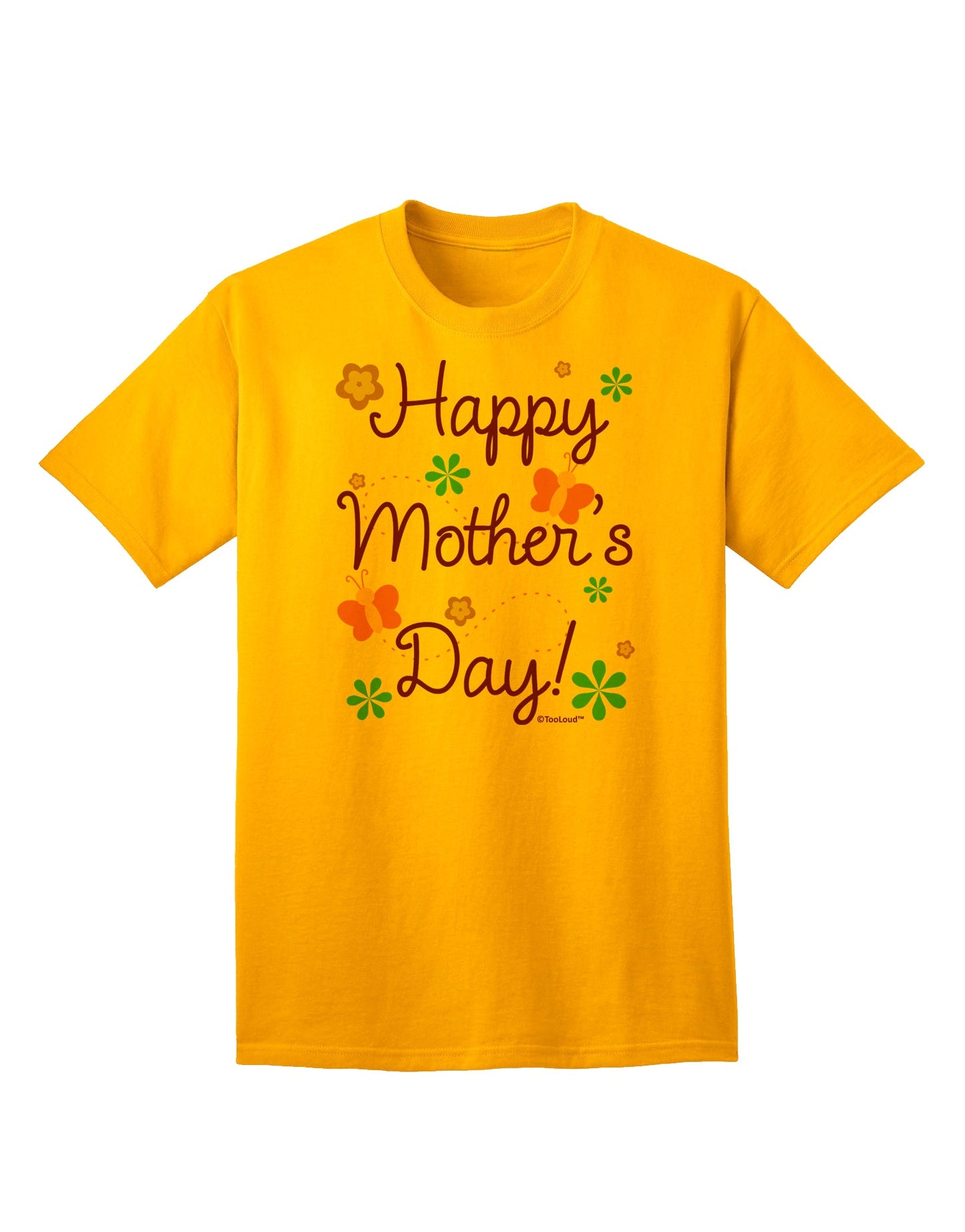 Stylish Mother's Day Adult T-Shirt Design by TooLoud-Mens T-shirts-TooLoud-Gold-Small-Davson Sales