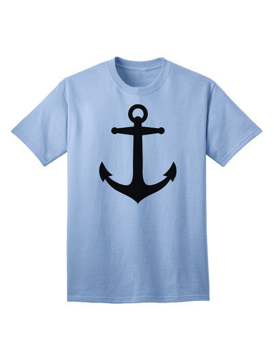 Stylish Nautical Sailor Anchor Adult T-Shirt for Fashion-Forward Individuals-Mens T-shirts-TooLoud-Light-Blue-Small-Davson Sales