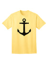 Stylish Nautical Sailor Anchor Adult T-Shirt for Fashion-Forward Individuals-Mens T-shirts-TooLoud-Yellow-Small-Davson Sales