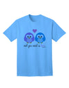 Stylish Owl-themed Adult T-Shirt by TooLoud - A Must-Have for Ecommerce Enthusiasts-Mens T-shirts-TooLoud-Aquatic-Blue-Small-Davson Sales