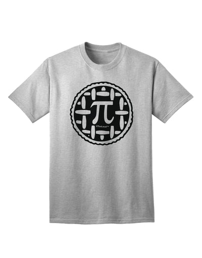 Stylish Pi Pie Adult T-Shirt for Math Enthusiasts-Mens T-shirts-TooLoud-AshGray-Small-Davson Sales