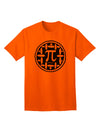 Stylish Pi Pie Adult T-Shirt for Math Enthusiasts-Mens T-shirts-TooLoud-Orange-Small-Davson Sales