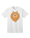 Stylish Pomeranian Dog Adult T-Shirt by TooLoud-Mens T-shirts-TooLoud-White-Small-Davson Sales