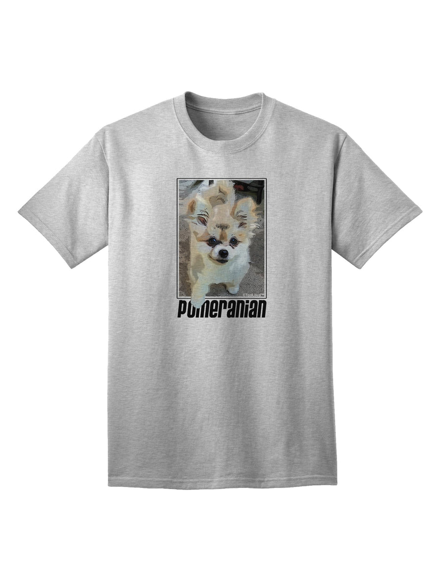 Stylish Pomeranian Step Out Adult T-Shirt - A Must-Have for Dog Lovers, Exclusively by TooLoud-Mens T-shirts-TooLoud-White-Small-Davson Sales