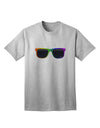 Stylish Pride Rainbow Glasses Adult T-Shirt by TooLoud-Mens T-shirts-TooLoud-AshGray-Small-Davson Sales