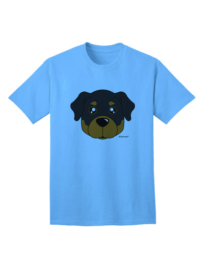 Stylish Rottweiler Dog Adult T-Shirt by TooLoud-Mens T-shirts-TooLoud-Aquatic-Blue-Small-Davson Sales