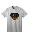 Stylish Rottweiler Dog Adult T-Shirt by TooLoud-Mens T-shirts-TooLoud-AshGray-Small-Davson Sales