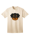 Stylish Rottweiler Dog Adult T-Shirt by TooLoud-Mens T-shirts-TooLoud-Natural-Small-Davson Sales