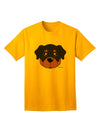 Stylish Rottweiler Dog Adult T-Shirt by TooLoud-Mens T-shirts-TooLoud-Gold-Small-Davson Sales