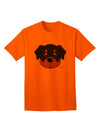 Stylish Rottweiler Dog Adult T-Shirt by TooLoud-Mens T-shirts-TooLoud-Orange-Small-Davson Sales