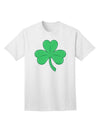 Stylish Shamrock Vector Design Adult T-Shirt Offered by TooLoud-Mens T-shirts-TooLoud-White-Small-Davson Sales