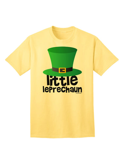 Stylish St. Patrick's Day Adult T-Shirt by TooLoud - Embrace the Spirit of the Little Leprechaun-Mens T-shirts-TooLoud-Yellow-Small-Davson Sales