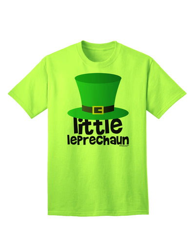 Stylish St. Patrick's Day Adult T-Shirt by TooLoud - Embrace the Spirit of the Little Leprechaun-Mens T-shirts-TooLoud-Neon-Green-Small-Davson Sales