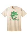 Stylish St. Patrick's Day Shamrock Adult T-Shirt with Captivating Design by TooLoud-Mens T-shirts-TooLoud-Natural-Small-Davson Sales