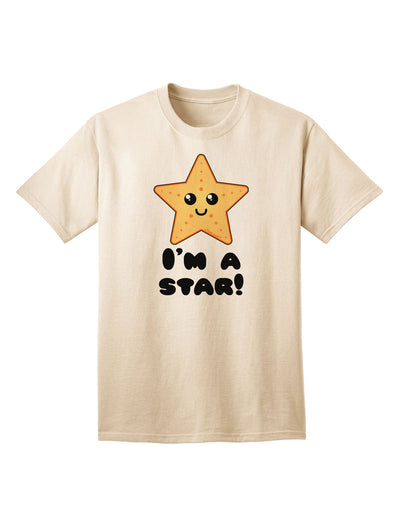 Stylish Starfish - Premium Star Adult T-Shirt by TooLoud-Mens T-shirts-TooLoud-Natural-Small-Davson Sales