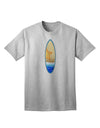 Stylish Starfish Surfboard Adult T-Shirt - A Must-Have for Surf Enthusiasts, Exclusively by TooLoud-Mens T-shirts-TooLoud-AshGray-Small-Davson Sales