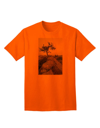 Stylish Stone Tree Colorado Adult T-Shirt by TooLoud for Fashion Enthusiasts-Mens T-shirts-TooLoud-Orange-Small-Davson Sales