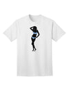 Stylish Stripes Bikini Shadow Adult T-Shirt Offered by TooLoud-Mens T-shirts-TooLoud-White-Small-Davson Sales