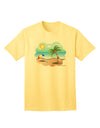 Stylish Summer Beach Scene Adult T-Shirt by TooLoud-Mens T-shirts-TooLoud-Yellow-Small-Davson Sales