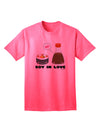 Stylish Sushi and Soy Sauce - Soy In Love Adult T-Shirt by TooLoud-Mens T-shirts-TooLoud-Neon-Pink-Small-Davson Sales