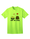 Stylish Sushi and Soy Sauce - Soy In Love Adult T-Shirt by TooLoud-Mens T-shirts-TooLoud-Neon-Green-Small-Davson Sales