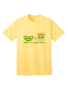 Stylish Tequila Shot and Lime Themed Adult T-Shirt - Perfectly Designed by TooLoud-Mens T-shirts-TooLoud-Yellow-Small-Davson Sales