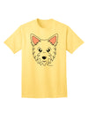 Stylish West Highland White Terrier Westie Dog Adult T-Shirt by TooLoud-Mens T-shirts-TooLoud-Yellow-Small-Davson Sales