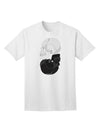 Stylish White and Black Inverted Skulls Adult T-Shirt by TooLoud-Mens T-shirts-TooLoud-White-Small-Davson Sales