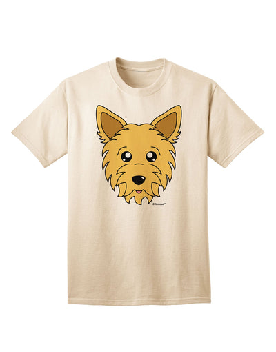 Stylish Yorkshire Terrier Yorkie Dog Adult T-Shirt by TooLoud-Mens T-shirts-TooLoud-Natural-Small-Davson Sales