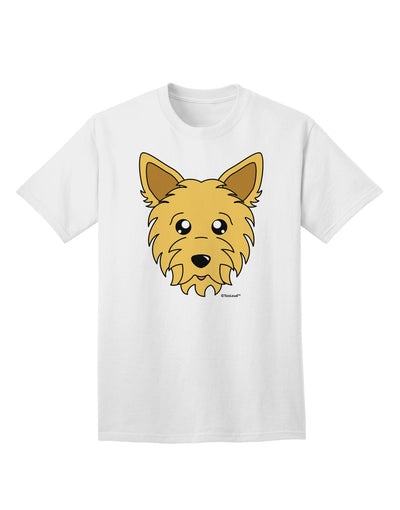 Stylish Yorkshire Terrier Yorkie Dog Adult T-Shirt by TooLoud-Mens T-shirts-TooLoud-White-Small-Davson Sales