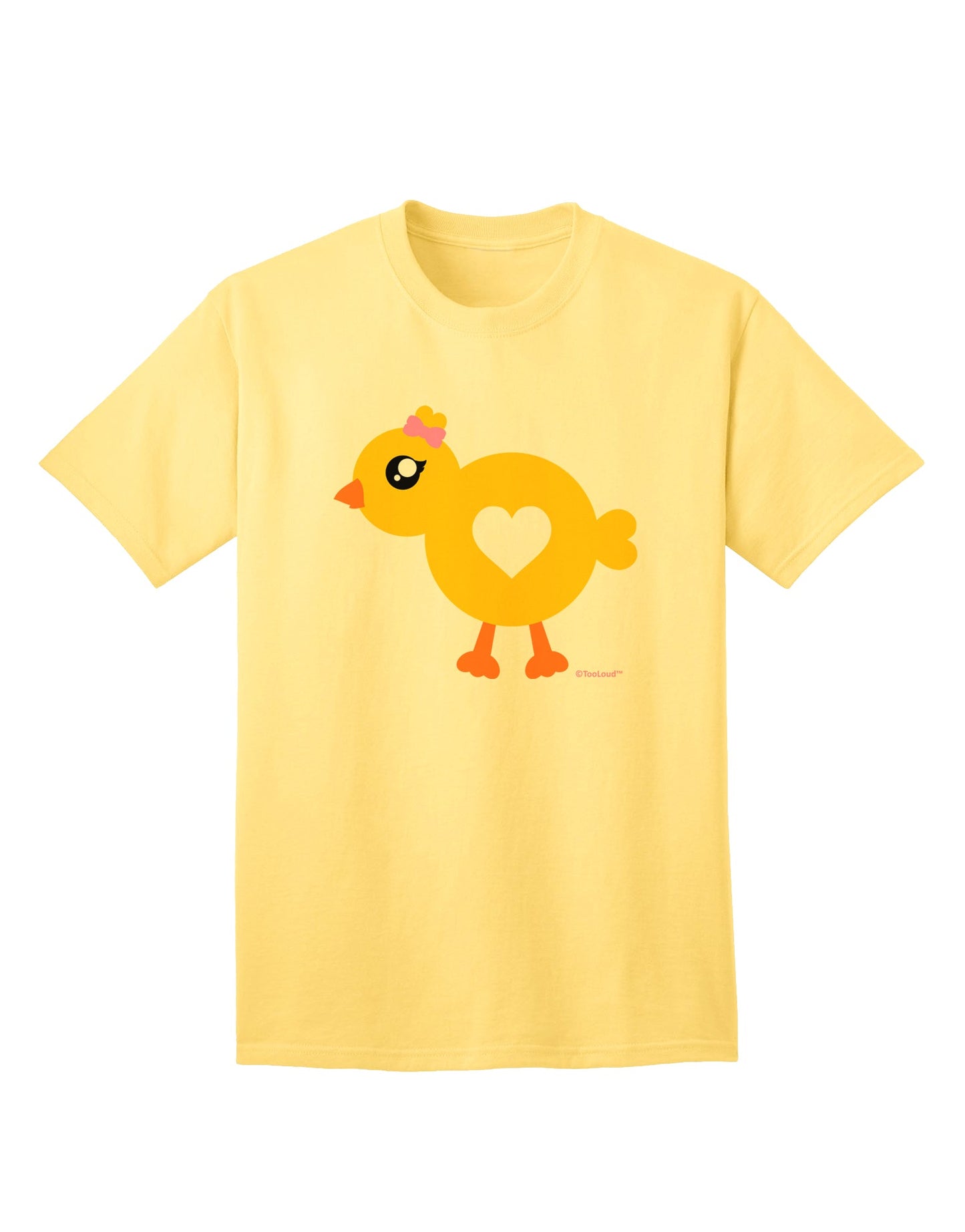 Stylish and Adorable Adult T-Shirt featuring a Bow Design by TooLoud-Mens T-shirts-TooLoud-Yellow-Small-Davson Sales