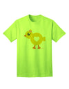 Stylish and Adorable Adult T-Shirt featuring a Bow Design by TooLoud-Mens T-shirts-TooLoud-Neon-Green-Small-Davson Sales