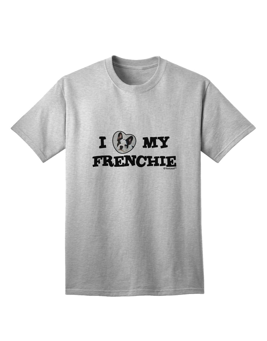 Stylish and Adorable Frenchie Adult T-Shirt by TooLoud-Mens T-shirts-TooLoud-White-Small-Davson Sales