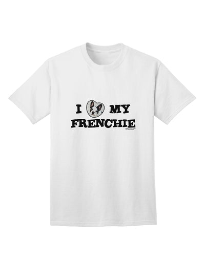Stylish and Adorable Frenchie Adult T-Shirt by TooLoud-Mens T-shirts-TooLoud-White-Small-Davson Sales