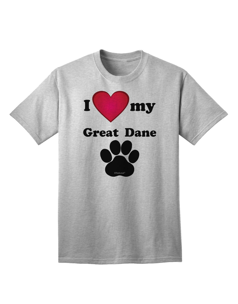 Stylish and Adorable Great Dane Adult T-Shirt by TooLoud-Mens T-shirts-TooLoud-White-Small-Davson Sales