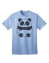 Stylish and Adorable Panda Bear Adult T-Shirt by TooLoud-Mens T-shirts-TooLoud-Light-Blue-Small-Davson Sales