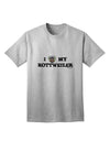 Stylish and Adorable Rottweiler Adult T-Shirt by TooLoud-Mens T-shirts-TooLoud-AshGray-Small-Davson Sales