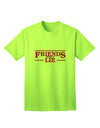 Stylish and Authentic Friends Don't Lie Adult T-Shirt by TooLoud-Mens T-shirts-TooLoud-Neon-Green-Small-Davson Sales