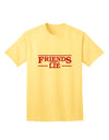 Stylish and Authentic Friends Don't Lie Adult T-Shirt by TooLoud-Mens T-shirts-TooLoud-Yellow-Small-Davson Sales