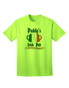 Stylish and Authentic Paddy's Irish Pub Adult T-Shirt by TooLoud-Mens T-shirts-TooLoud-Neon-Green-Small-Davson Sales