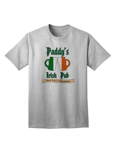 Stylish and Authentic Paddy's Irish Pub Adult T-Shirt by TooLoud-Mens T-shirts-TooLoud-AshGray-Small-Davson Sales